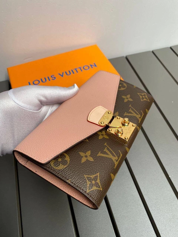 Кошелек Louis Vuitton коричневый премиум-люкс 19/10 A62287