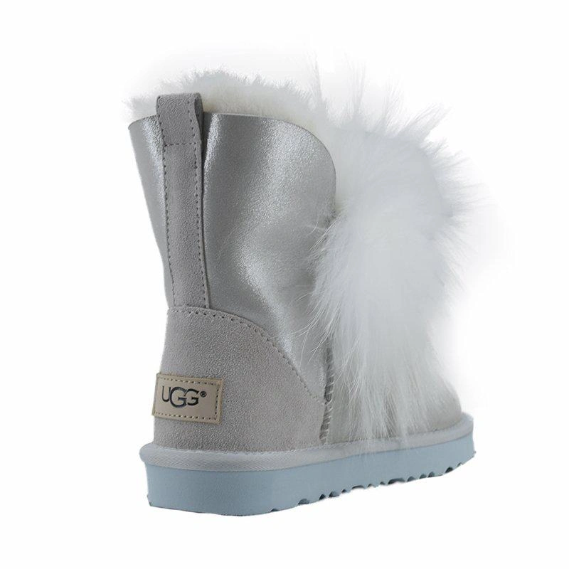 Угги женские UGG Fox Fur II Gen I Do White фото-2