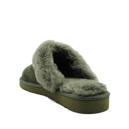 Угги тапочки UGG Slippers Scufette Grey фото-5