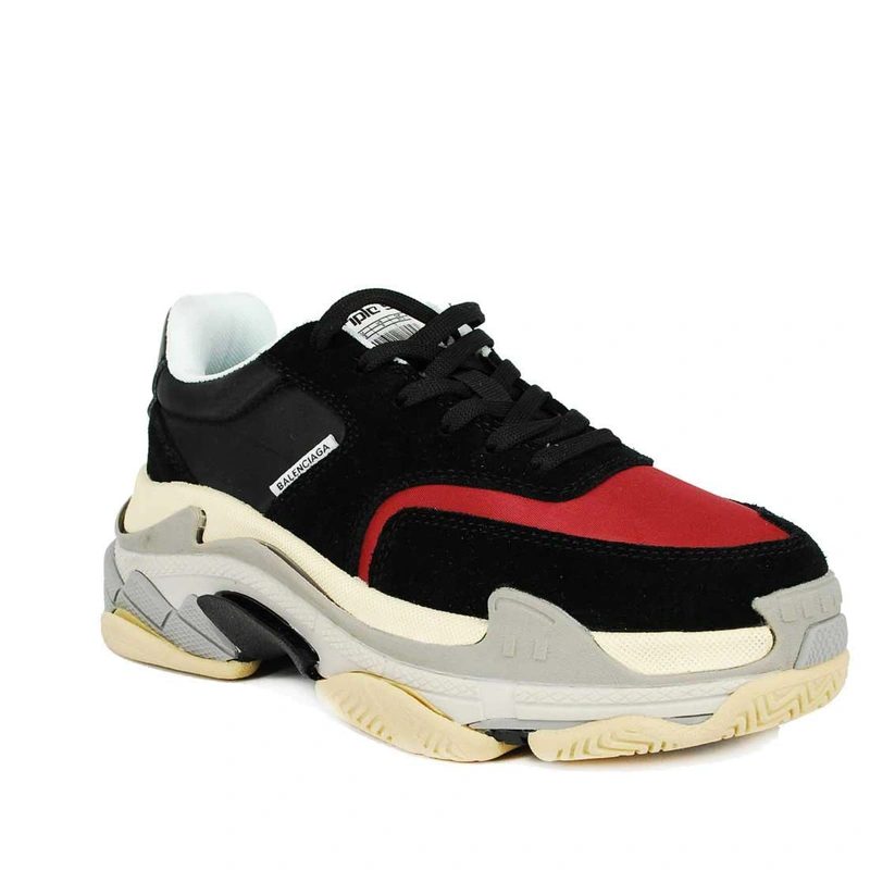 Кроссовки Balenciaga Triple S Trainers BB Black фото-4