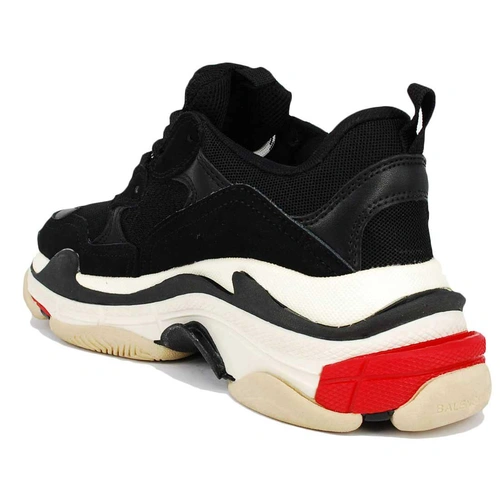 Кроссовки Balenciaga Triple S (656686) Black фото-5