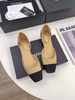 Босоножки Chanel Goatskin Grosgrain G31319 Y50006 Beige фото-1