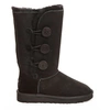 Угги женские сапоги UGG Triplet Bailey Button Black фото-1