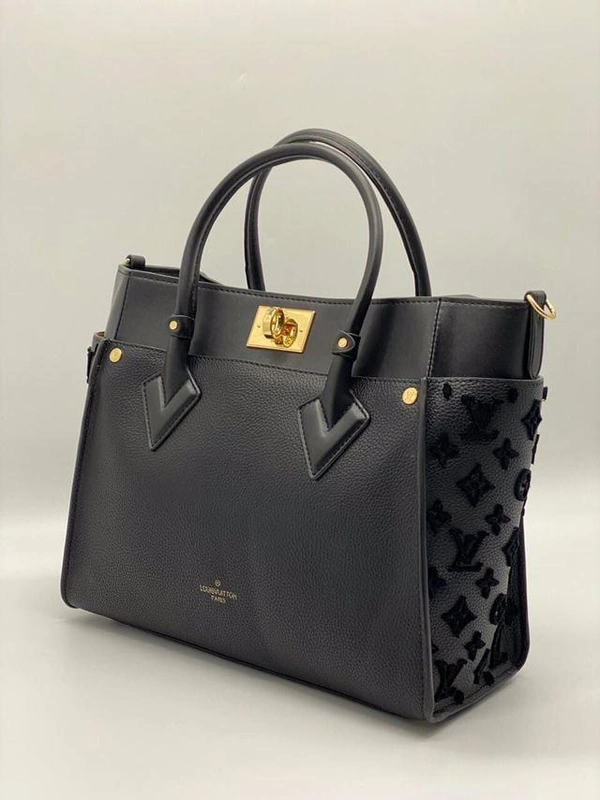 Женская сумка Louis Vuitton 31×27 черная фото-2