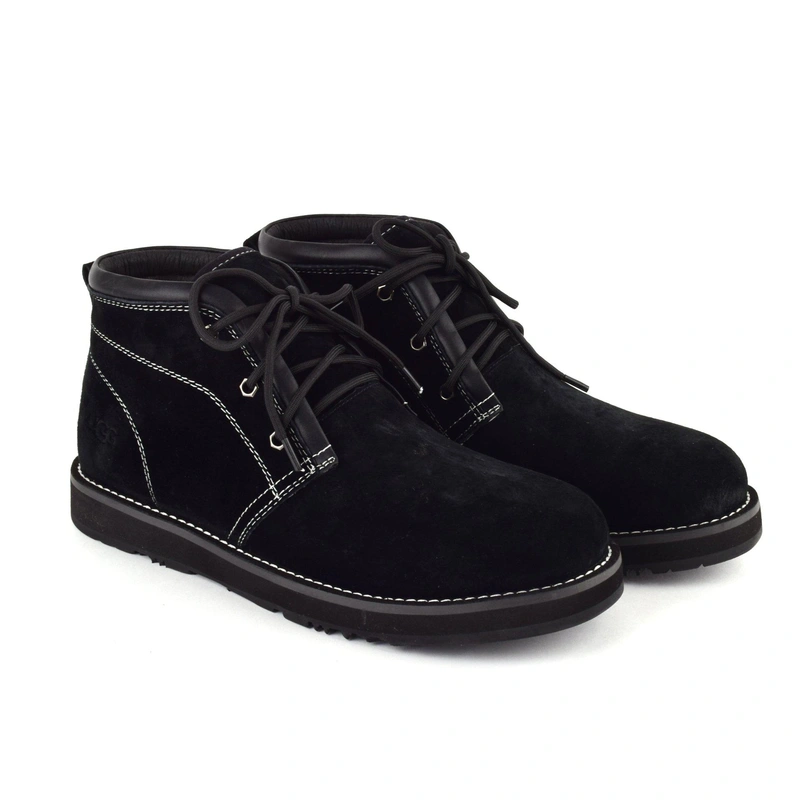 Угги мужские ботинки UGG Iowa Men Boots Black фото-3