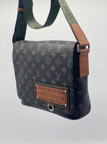 Мужская сумка Louis Vuitton черная 25/21 коллекция 2021-2022 A66291 фото-4