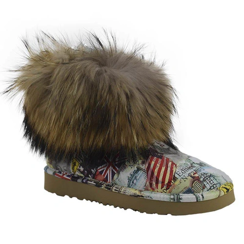 Угги женские Джимми Чу UGG Jimmy Choo Travel Fox Grey фото-4