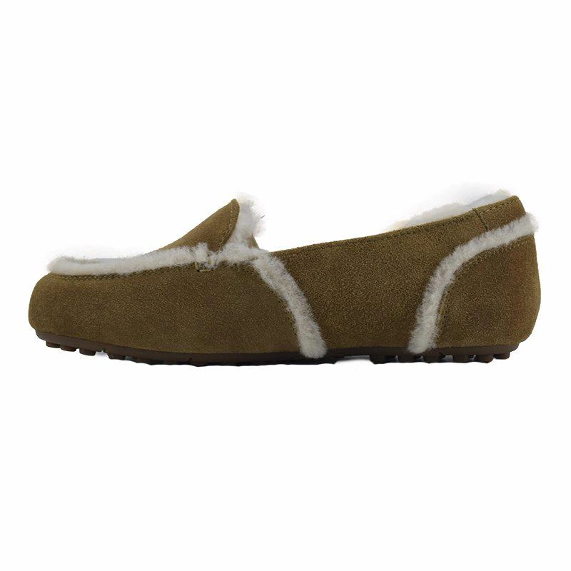 Угги женские мокасины UGG Hailey Loafer Chestnut фото-2