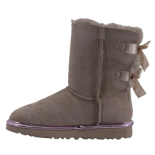 Угги женские UGG II Bailey Bow Metallic Dusk фото-5