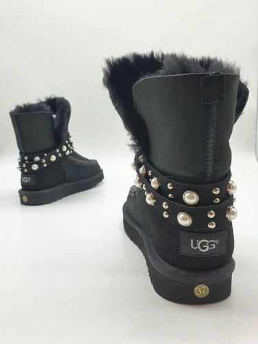 Угги женские UGG Mckay черные A57736 фото-4