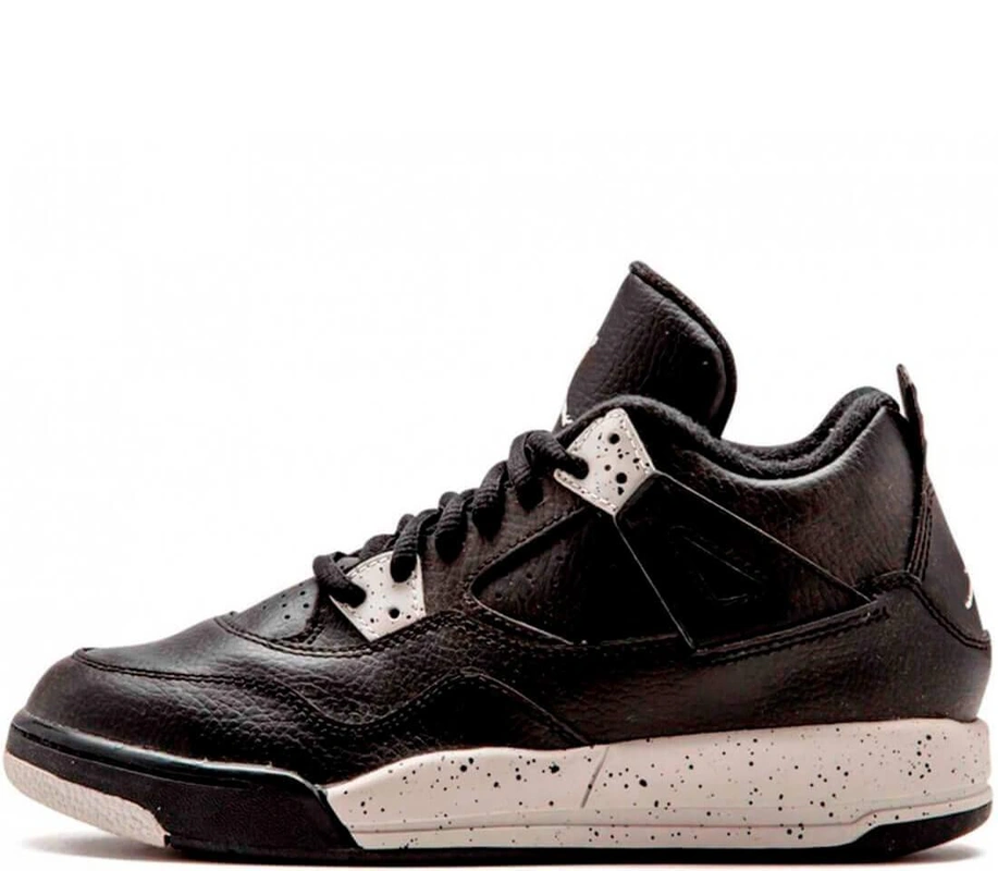 Кроссовки Nike Air Jordan 4 Retro Black/Black/White