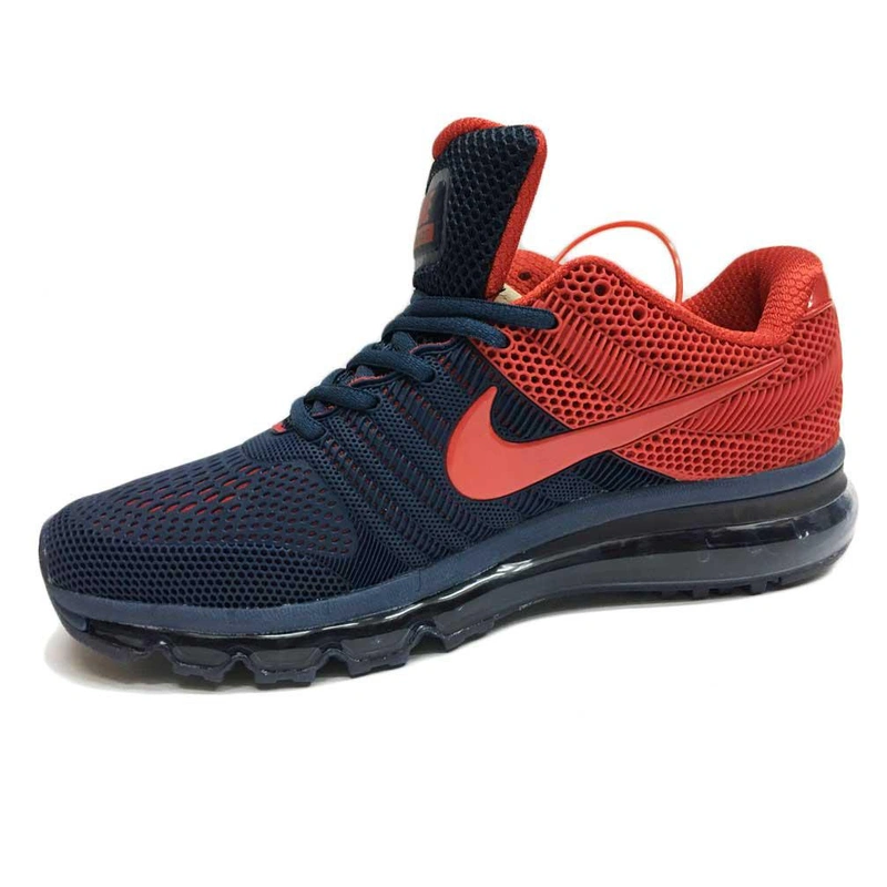 Кроссовки Nike Air Max 2017 Grid Navi Red фото-2