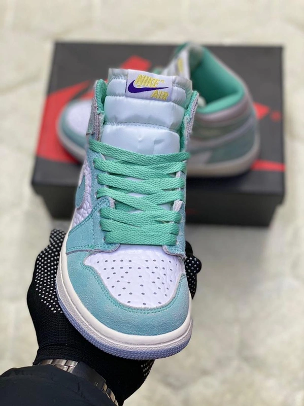 Кроссовки Nike Air Jordan 1 Retro Turbo Green фото-3