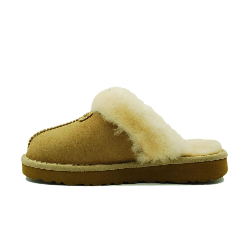 Угги тапочки женские UGG Woman Slippers Scufette Sand фото-2