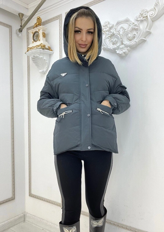 Куртка Prada синяя модель-36