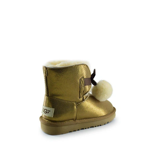 Угги детские UGG Kids Gita Metallic Gold фото-4