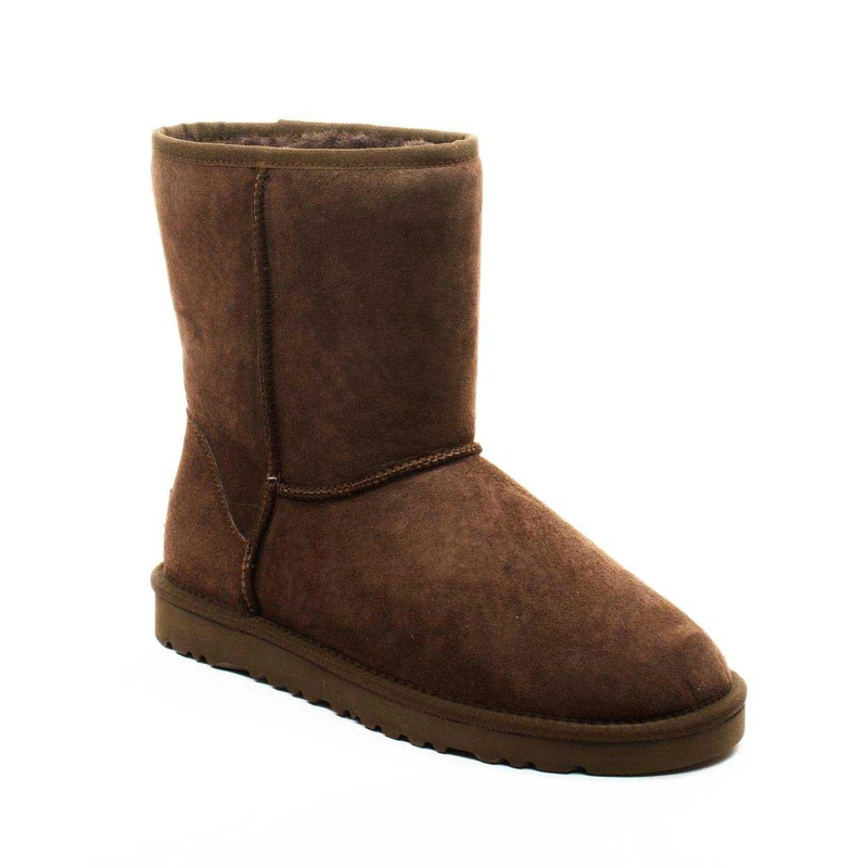 Угги мужские ботинки UGG Classic Short Chocolate фото-2