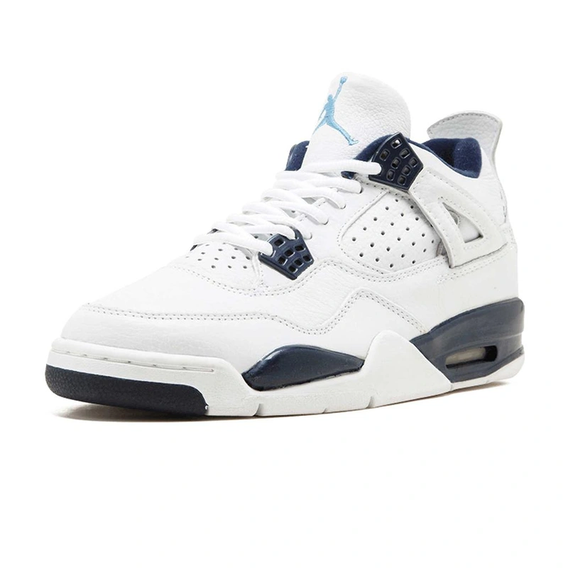 Кроссовки Nike Air Jordan 4 Retro Columbia White фото-2