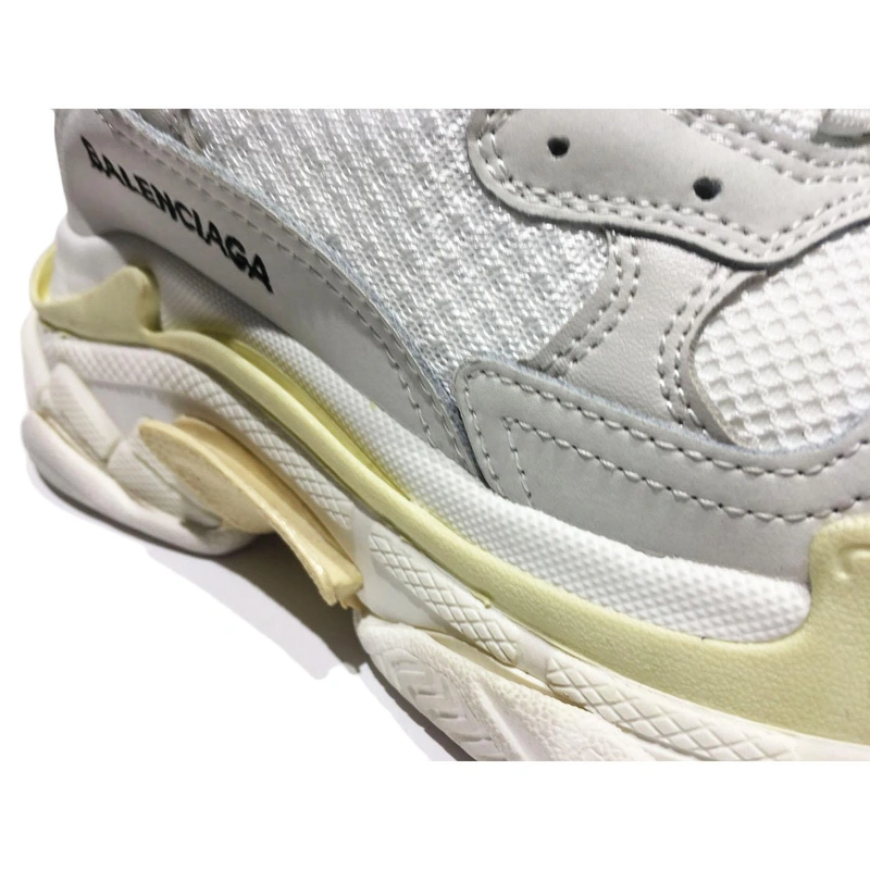 Кроссовки Balenciaga Triple S (656686) White фото-3