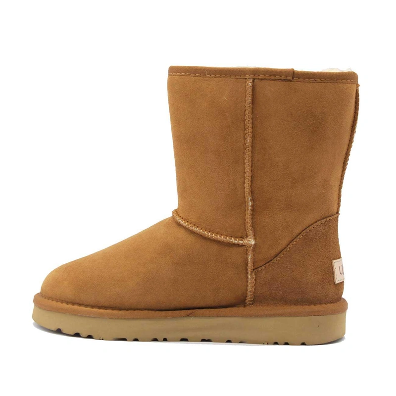 Угги женские ботинки UGG II Classic Short Chestnut фото-3