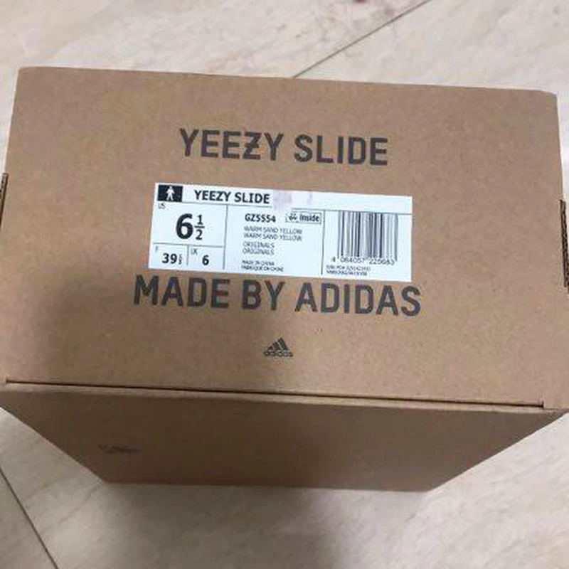 Шлёпанцы Adidas Yeezy Slide GX6141 чёрные фото-2