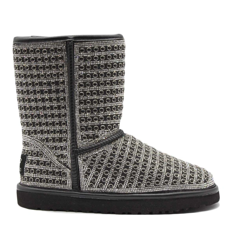 Угги женские ботинки UGG Swarovski Pearl Black