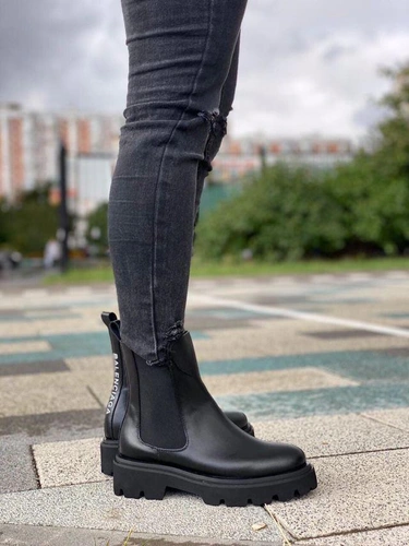 Ботинки женские Dior черные A52859 фото-3