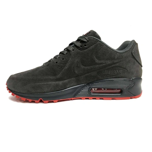 Зимние кроссовки Nike Air Max 90 JT Fur D.Grey с мехом фото-5