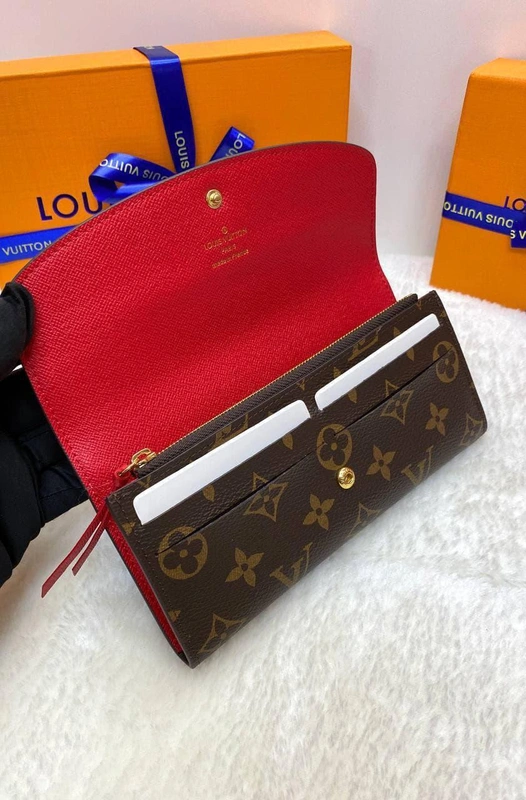 Кошелек Emilie Louis Vuitton премиум-люкс из новой коллекции 19/10/2 A61456 фото-3