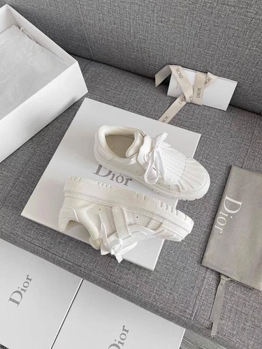 Кроссовки — сникеры Dior B27 белые коллекция 2021-2022 фото-4