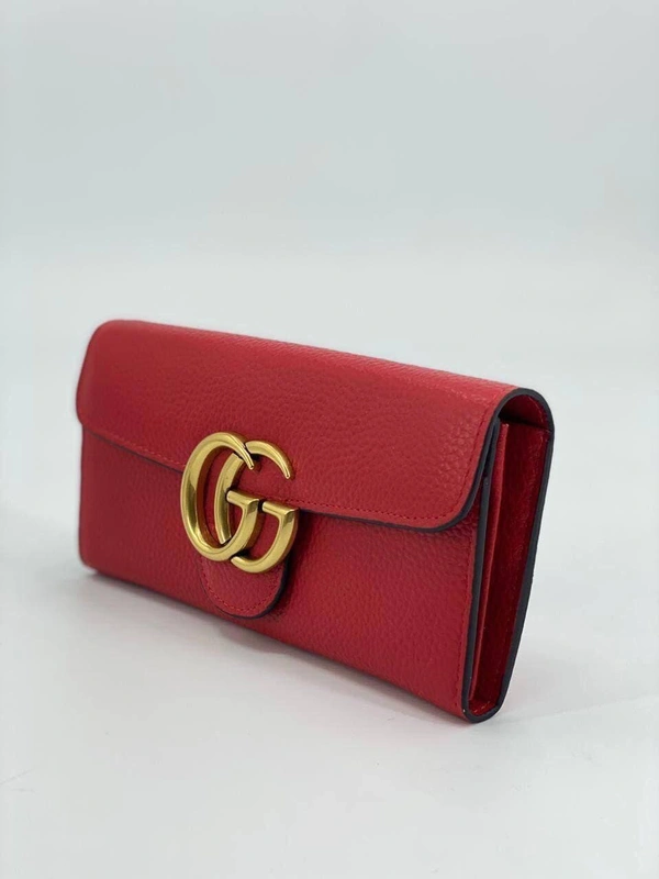 Кошелек Gucci красный 19/9 коллекция 2021-2022 фото-2