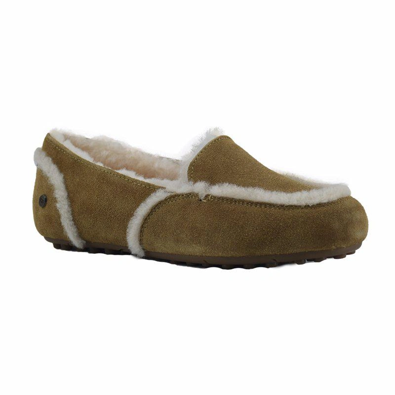 Угги женские мокасины UGG Hailey Loafer Chestnut фото-6