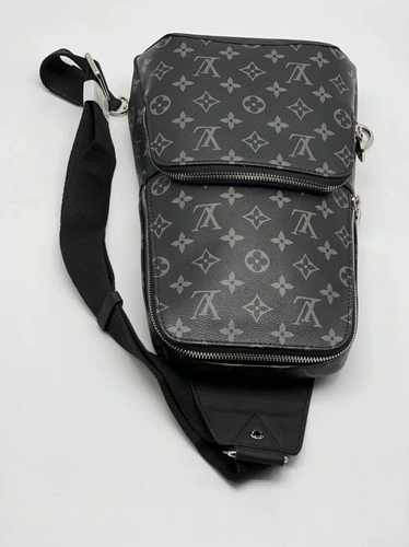 Сумка-слинг Louis Vuitton Avenue A104032 черная 32/20 см фото-2