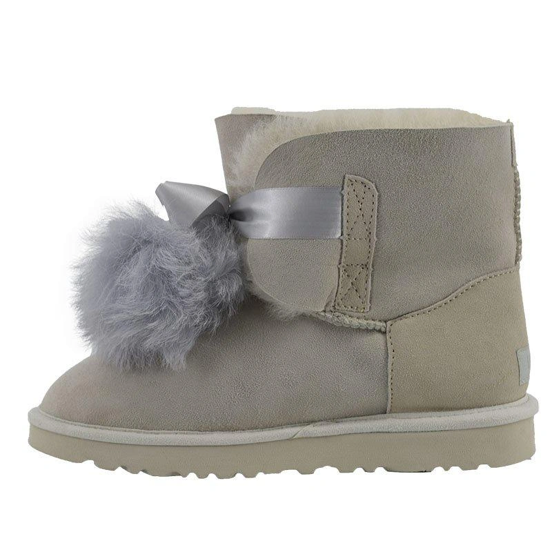 Угги женские UGG Classic Mini Gita Grey фото-4