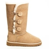 Угги женские сапоги UGG Triplet Bailey Button Sand фото-1