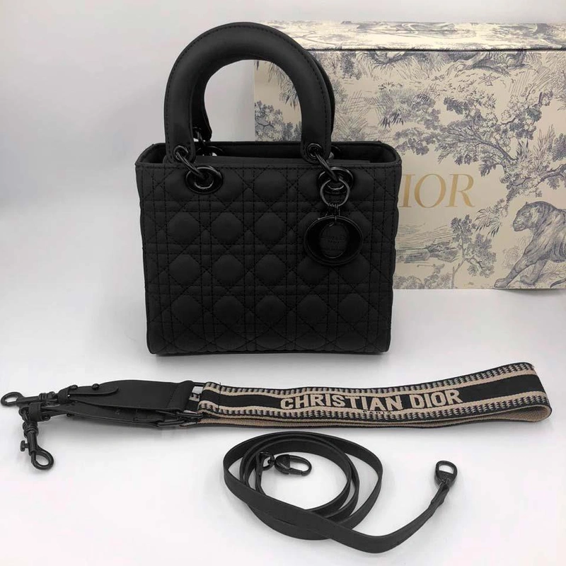 Сумка Christian Dior Lady Black фото-5