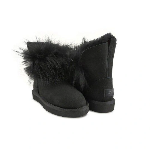 Угги женские UGG Fox Fur II Gen Black