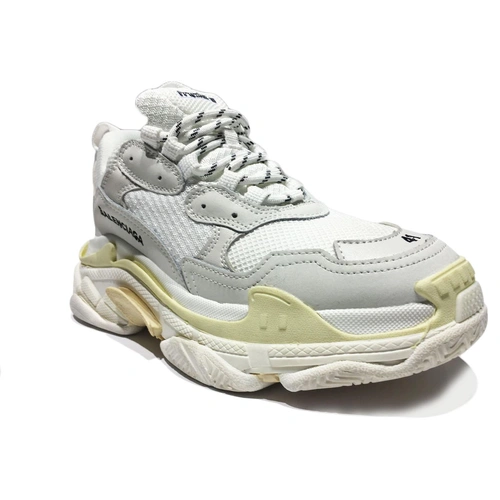 Кроссовки Balenciaga Triple S (656686) White фото-8