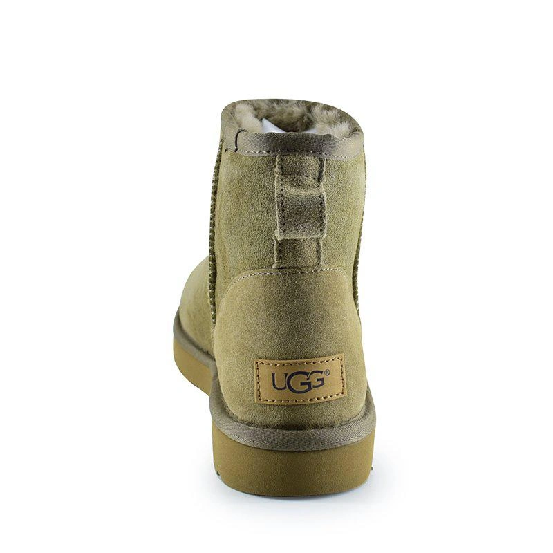 Угги женские мини UGG Classic Mini II Olive фото-6