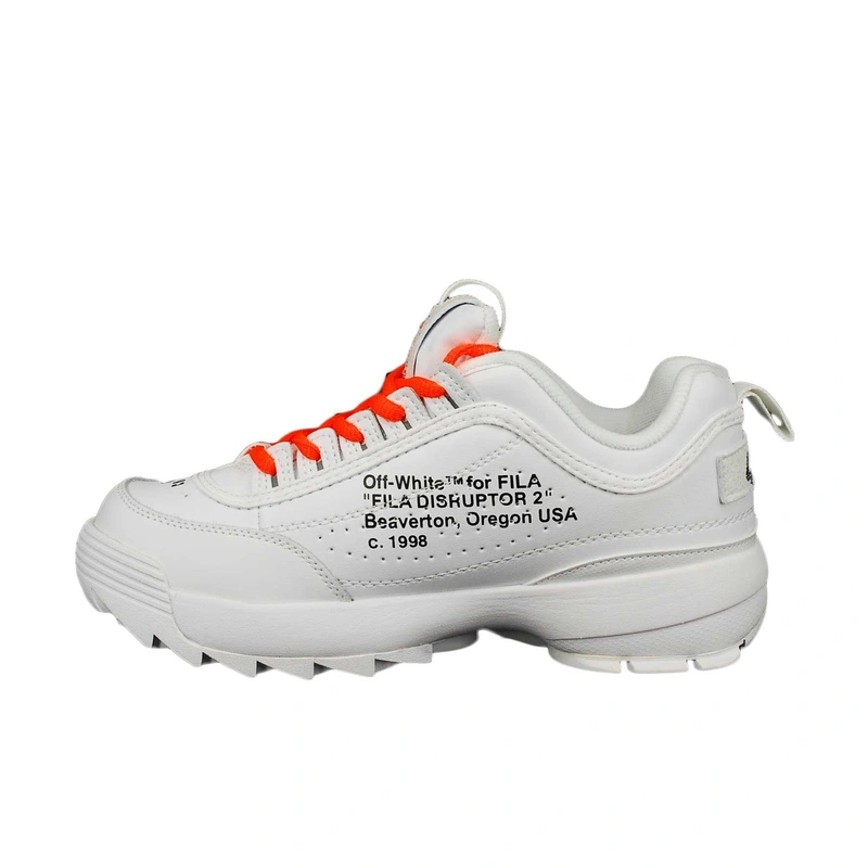 Кроссовки Fila Disruptor 2 x Off White FW01655-111 White фото-3