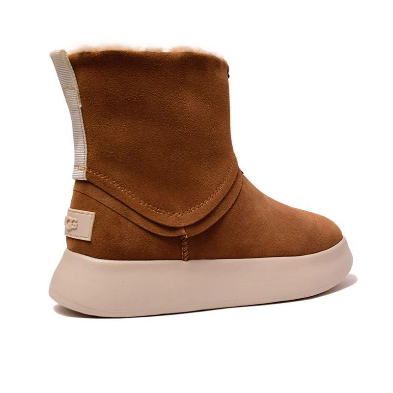 Угги женские UGG Australia каштановые фото-4