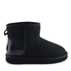 Угги женские мини UGG Classic Mini II Metallic Black фото-1