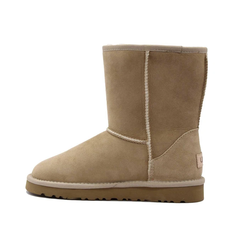 Угги женские ботинки UGG II Classic Short Sand фото-3