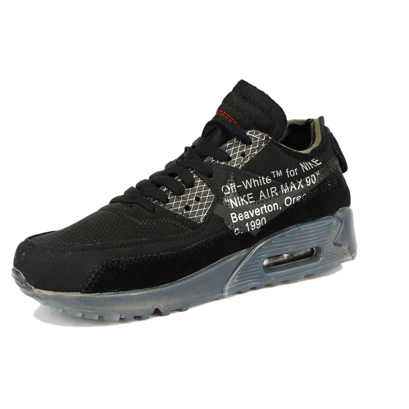 Кроссовки Nike Air Max 90 x Off White AA7293-002 Black фото-5