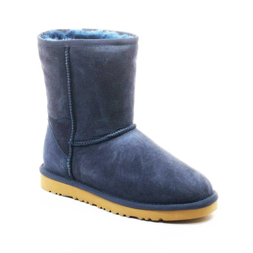 Угги женские ботинки UGG Classic Short Navi фото-2