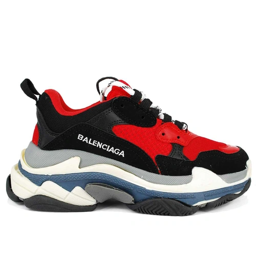 Кроссовки Balenciaga Triple S (656055) Black Red