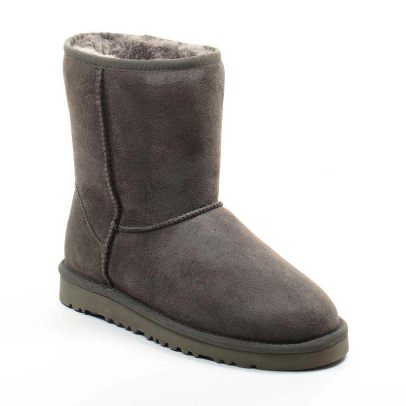 Угги мужские ботинки UGG Classic Short Grey фото-2