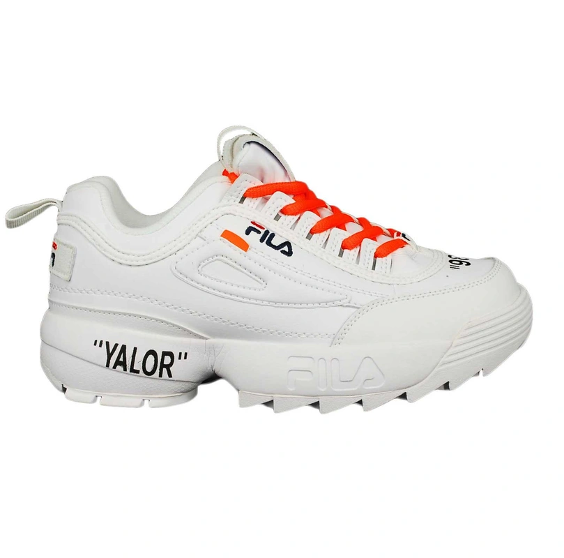 Кроссовки Fila Disruptor 2 x Off White FW01655-111 White фото-8