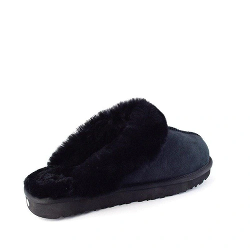 Угги тапочки мужские COQUETTE SLIPPER MEN’S Black фото-10