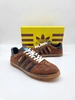 Кеды Adidas Gazelle x Gucci A108087 Brown фото-1